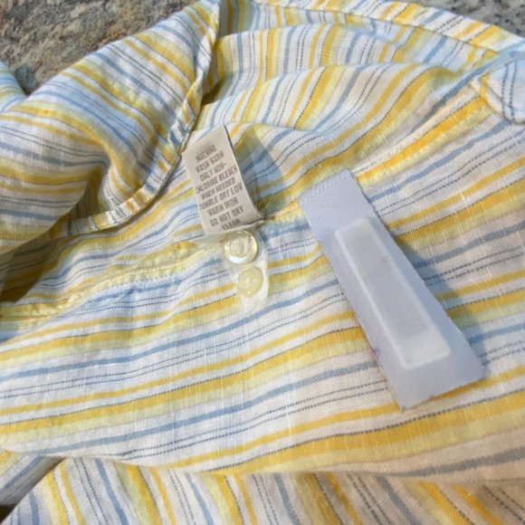 Banana Republic 100% Linen Button Down - XL - Picture 4 of 10